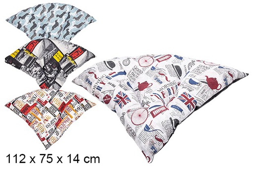 [110397] Coussin triangulaire grand pour animaux de compagnie