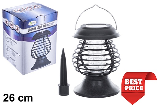 [110410] Lampada solare anti-insetti 26 cm