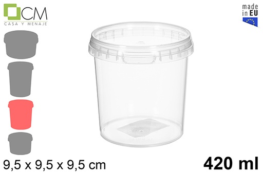[110462] Multipurpose plastic container 420 ml