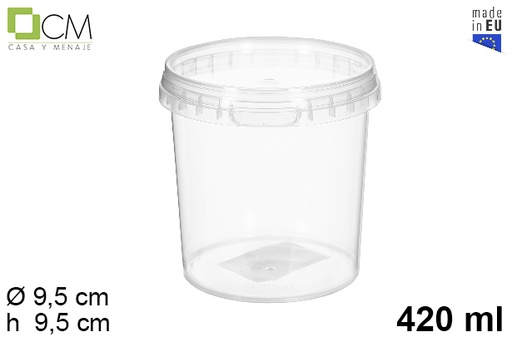 [110462] Multipurpose plastic container 420 ml