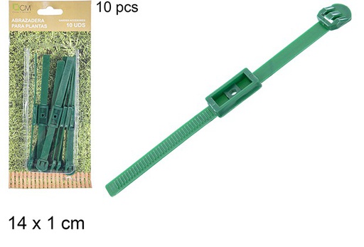 [110127] Pack 10 grampos de plantas 