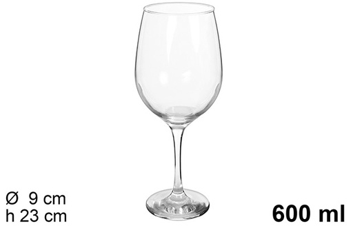 [204527] Copa cristal agua Barone 600 ml