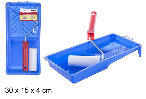 [110111] Tray kit + sponge roller 11 cm