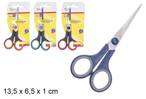 [108986] Blister tijera escolar 13cm