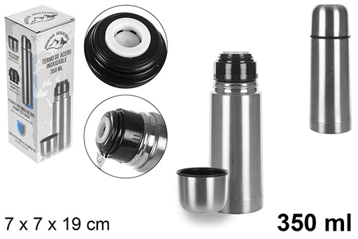 [108722] Stainless steel thermos 350 ml
