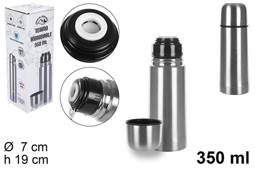 [108722] Thermos en acier inoxydable 350 ml