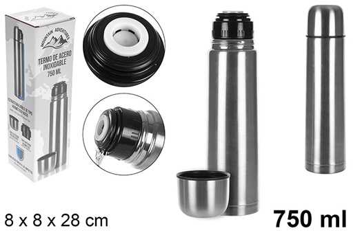 [108724] Stainless steel thermos 750 ml