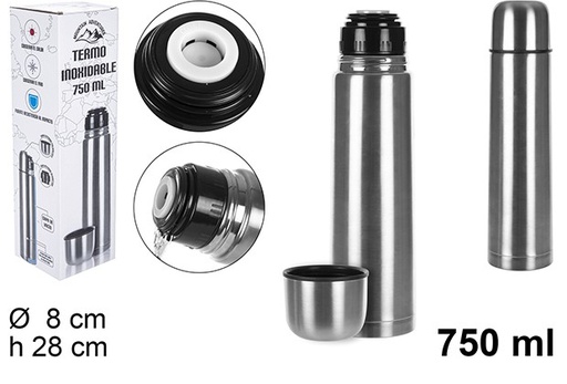 [108724] Thermos in acciaio inox 750 ml