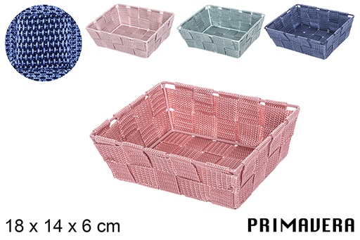 [109050] Cesta nylon colores Primavera 18x14x6 cm