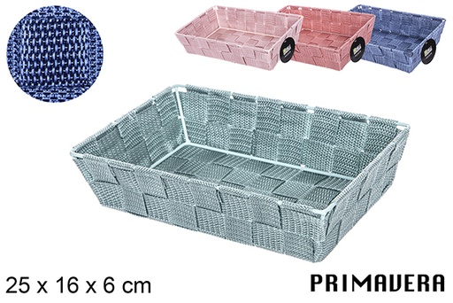 [109055] Cesta nylon colores Primavera 25x16x6 cm