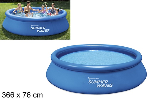 [205054] Piscina gonfiabile blu 366 cm