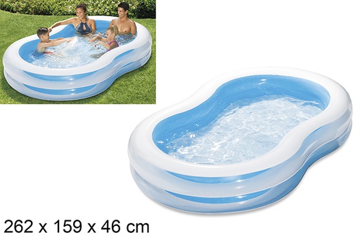 [205066] Piscine gonflable familiale Laguna 262x159 cm