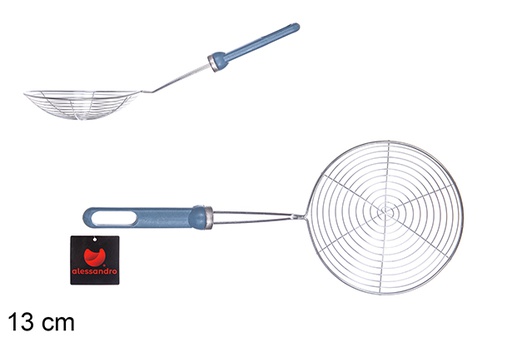 [110388] Stainless steel skimmer 13 cm