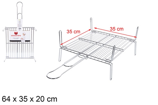 [110541] Parrilla metal 35x35 cm