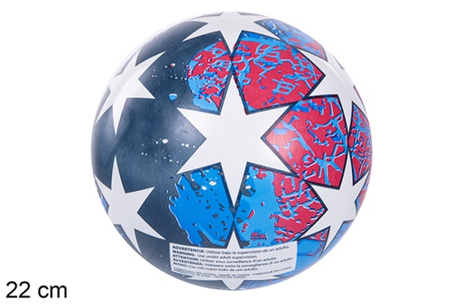 [110862] Balón plástico estrellas 22 cm