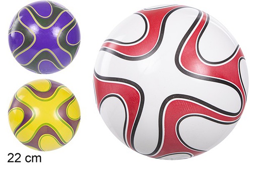 [110870] American plastic inflated ball 22 cm
