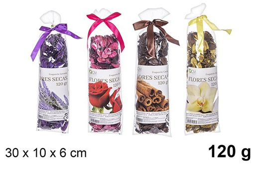 [110557] Popurri flores secas 120 gramos fragancias surtidas