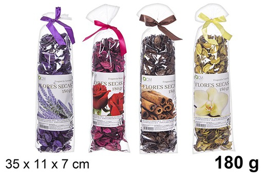 [110558] Potpourri dried flowers assorted fragrances 180 gr