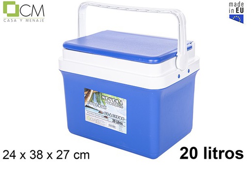 [111499] Blue icebox 20 l.