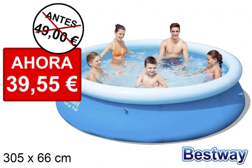 [206172] Piscina redonda aro hinchable 305x66 cm