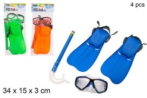 [112179] Pack 4 pezzi di immersione in borsa