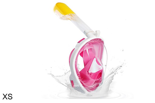 [112186] Máscara snorkel rosa XS