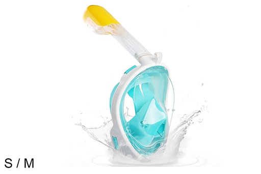 [112187] Blue snorkel mask S/M