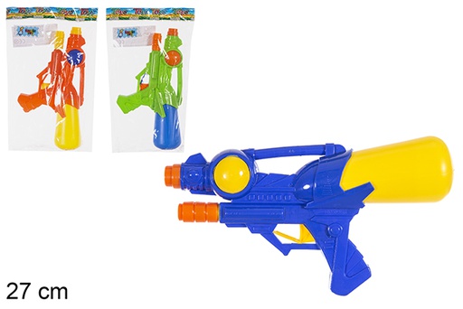 [112255] Pistola ad acqua colori assortiti 27 cm