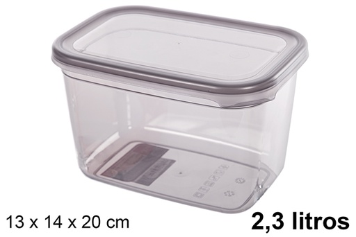 [111970] Boîte à lunch Peggy avec couvercle 2,3 l.