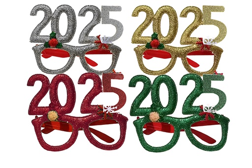 [112381] Gafas navidad 2025 colores surtidos