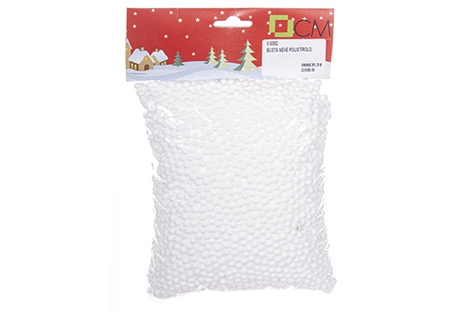 [113722] Christmas Styrofoam Snow in Bag