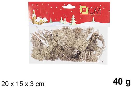 [113726] WHITE LICHEN MOSS SACHET 40GR