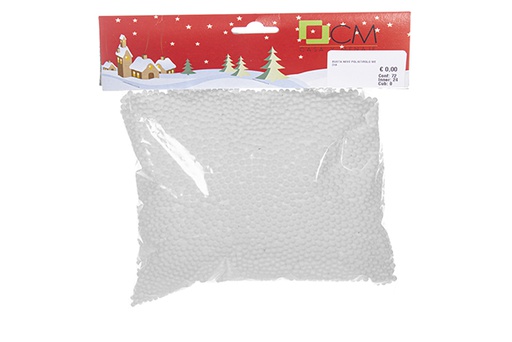 [113795] Bolsa nieve Navidad grano medio 12 gr.