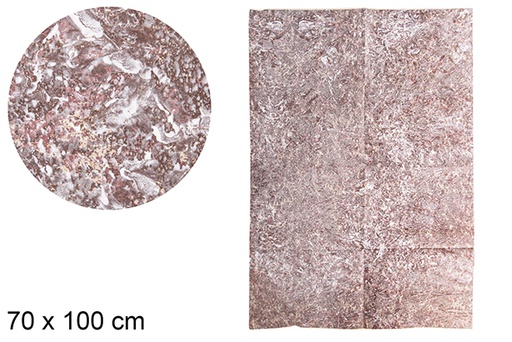 [113826] Papel piedra con nieve en bolsa 70x100cm