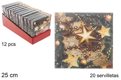 [113962] 20 servilletas decorada navidad 3 capas 25cm-12