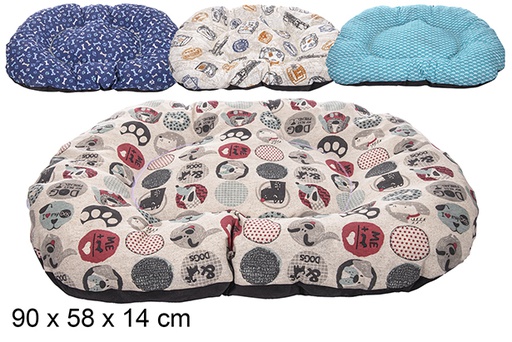 [114408] Large oval pet cushion