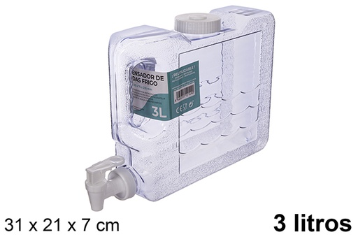 [112149] Refrigerator drinks dispenser 3 l.