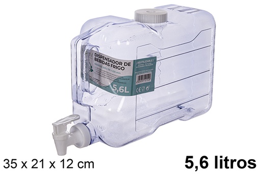 [112152] Distributeur de boissons pour réfrigérateur 5,6 l.