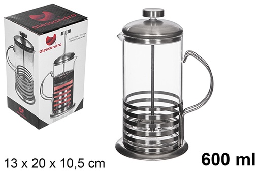[112972] French coffee/tea maker 600 ml