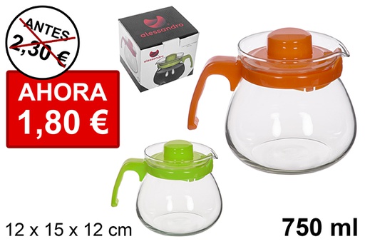 [112864] Brocca caffè colori assortiti 750 ml