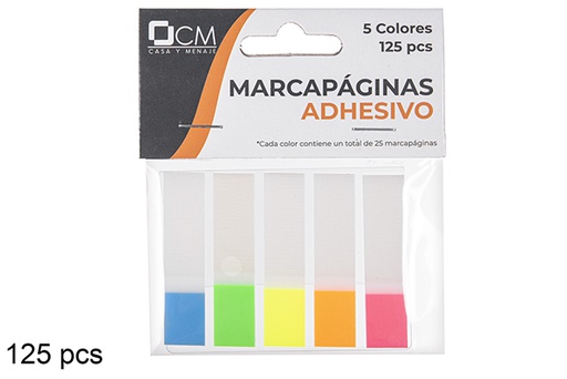 [111717] Marcapágina transparente/color surtido 
