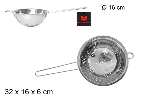 [113528] Metal strainer 16 cm