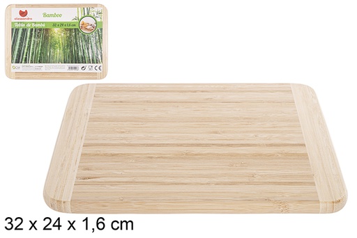 [114226] Tabla bambú multifunción 32x24 cm