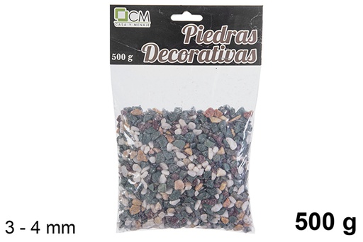 [114255] Piedra decorativa pulida 3-4 mm (500 gr.)