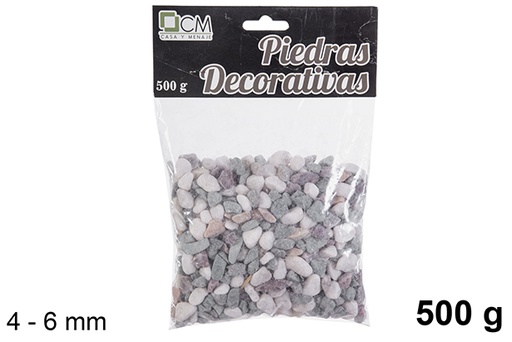 [114256] Piedra decorativa pulida 4-6 mm (500 gr)