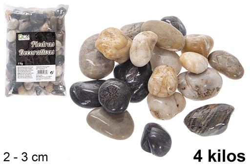 [114339] Piedra decorativa color surtido 2-3 cm (4 kg)