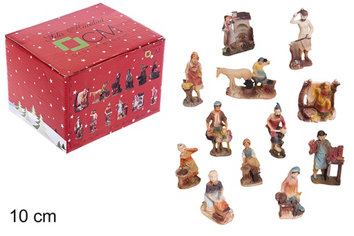 [114414] Figurines métiers assortis 10 cm