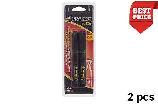 [205839] Pack 2 marcadores pretos