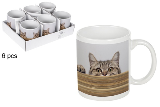 [115325] Caneca de cerâmica gato