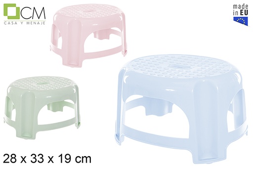 [115342] Taburete step plástico color pastel size M